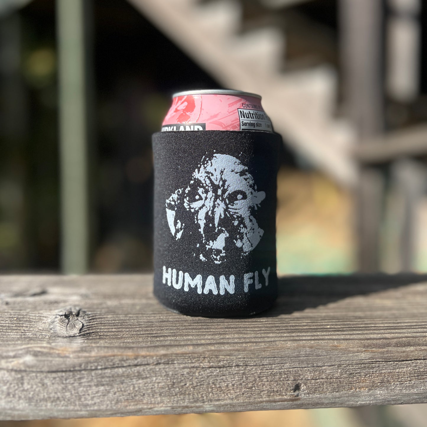 Human Fly Cramps Koozie